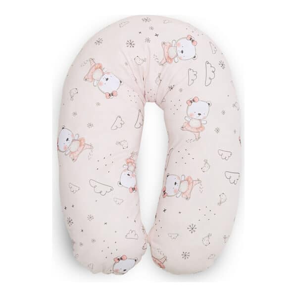 Μαξιλάρι Θηλασμού 190cm Lorelli Ranforce Pink Ballerina Bear