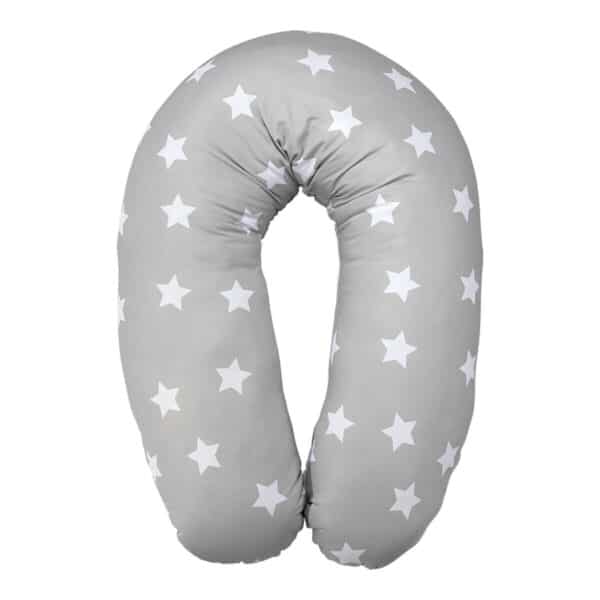 Μαξιλάρι Θηλασμού 190cm Lorelli Ranforce Stars Gray