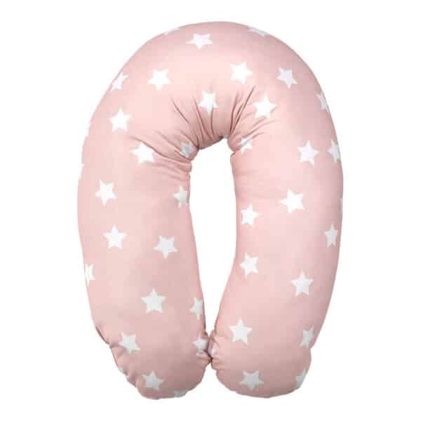Μαξιλάρι Θηλασμού 190cm Lorelli Ranforce Stars Pale Blush