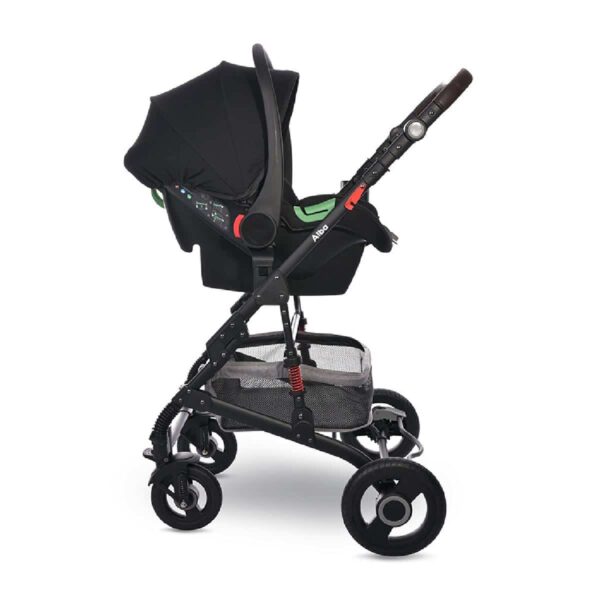 Μετατρεπόμενο Καρότσι 2 σε 1 Lorelli Alba Premium Opaline Grey - Image 9