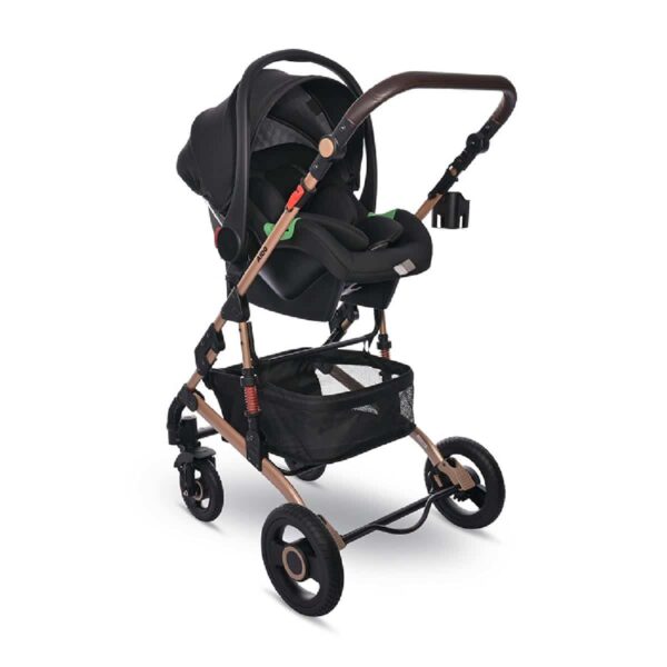 Μετατρεπόμενο Καρότσι 2 σε 1 Lorelli Alba Premium Black - Image 8