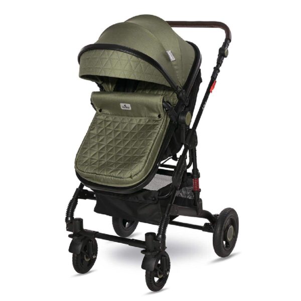 Μετατρεπόμενο Καρότσι 2 σε 1 Lorelli Alba Premium Loden Green - Image 7