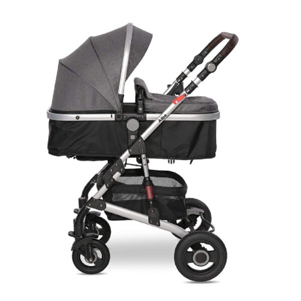 Μετατρεπόμενο Καρότσι 2 σε 1 Lorelli Alba Premium Steel Grey - Image 2