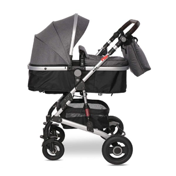 Μετατρεπόμενο Καρότσι 2 σε 1 Lorelli Alba Premium Steel Grey - Image 3