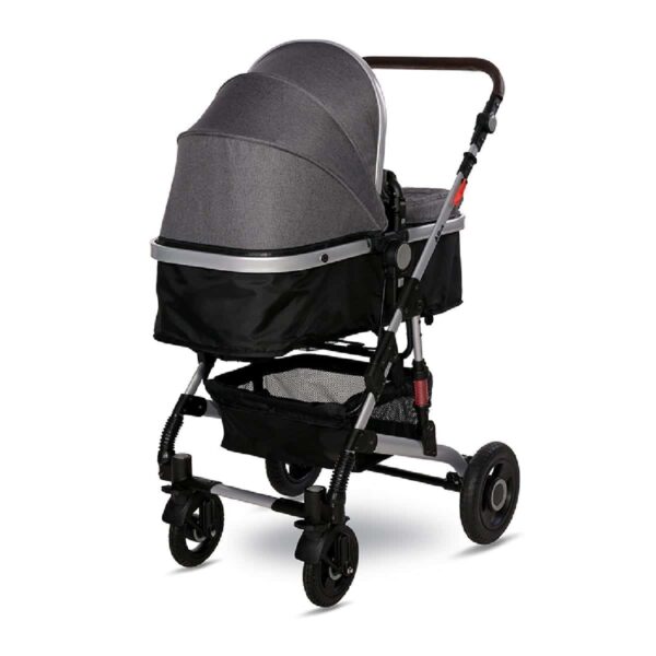 Μετατρεπόμενο Καρότσι 2 σε 1 Lorelli Alba Premium Steel Grey - Image 4