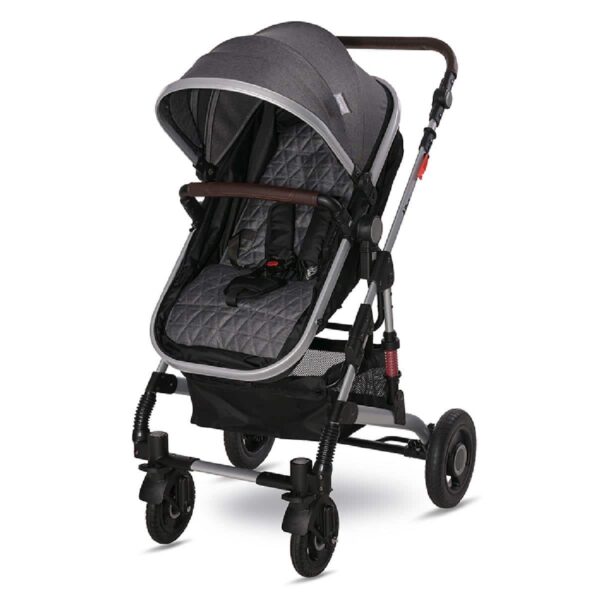 Μετατρεπόμενο Καρότσι 2 σε 1 Lorelli Alba Premium Steel Grey - Image 5