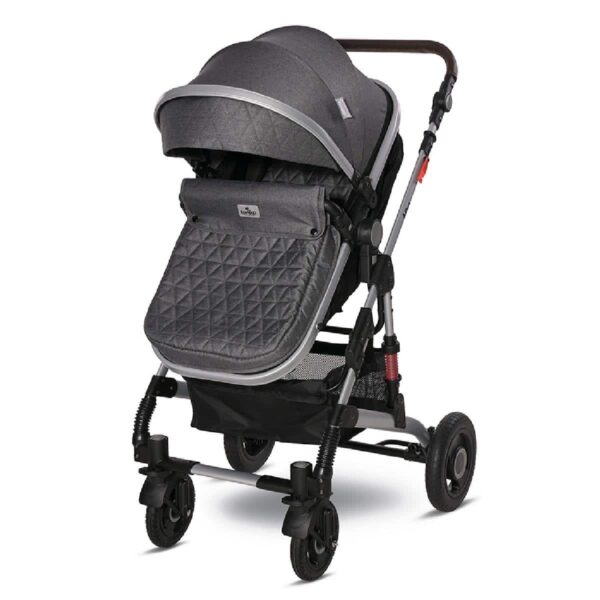Μετατρεπόμενο Καρότσι 2 σε 1 Lorelli Alba Premium Steel Grey - Image 7