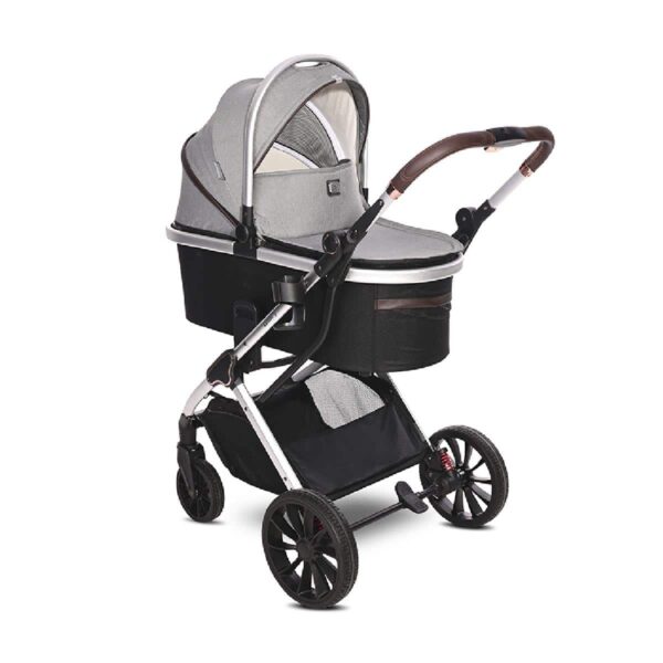 Πολυκαρότσι με Πορτ Μπεμπέ Lorelli Glory 2in1 Opaline Grey