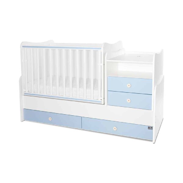 Μετατρεπόμενο Κρεβάτι 172 x 72εκ Lorelli Combo White/Baby Blue
