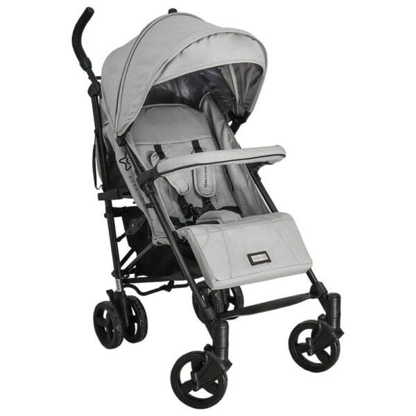 Καρότσι Βόλτας Bebe Stars Buggy Adam Ice Grey