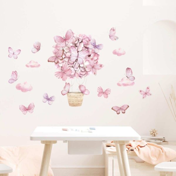 Αυτοκόλλητο Τοίχου Sipo Pink Butterflies - Image 6