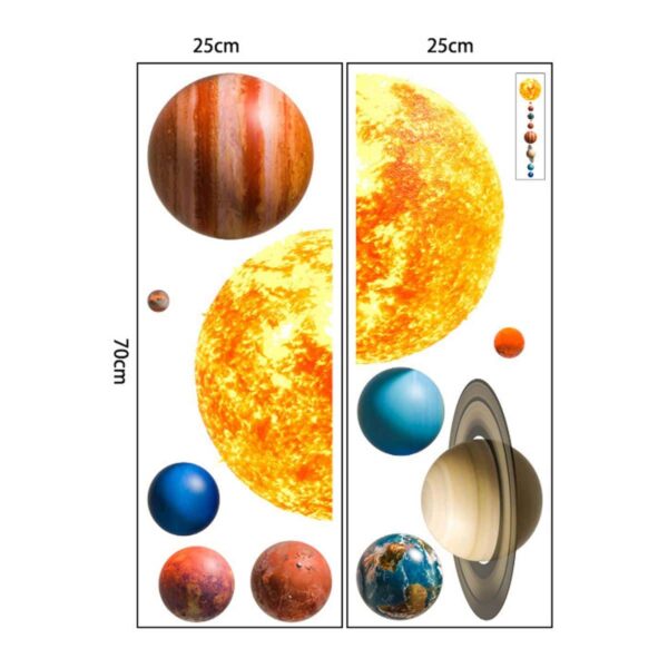 Αυτοκόλλητο Τοίχου Sipo Planets - Image 8