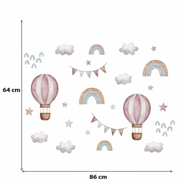 Αυτοκόλλητο Τοίχου Sipo Ballons - Image 6