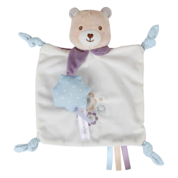 Πανάκι Παρηγοριάς Bebe Stars Teddy Flower Νani Cuddle