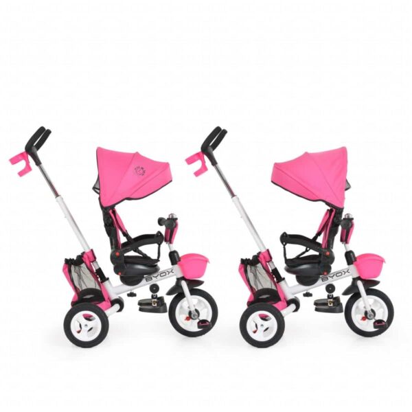 Τρίκυκλο Ποδηλατάκι Byox Flexy Lux Pink - Image 3