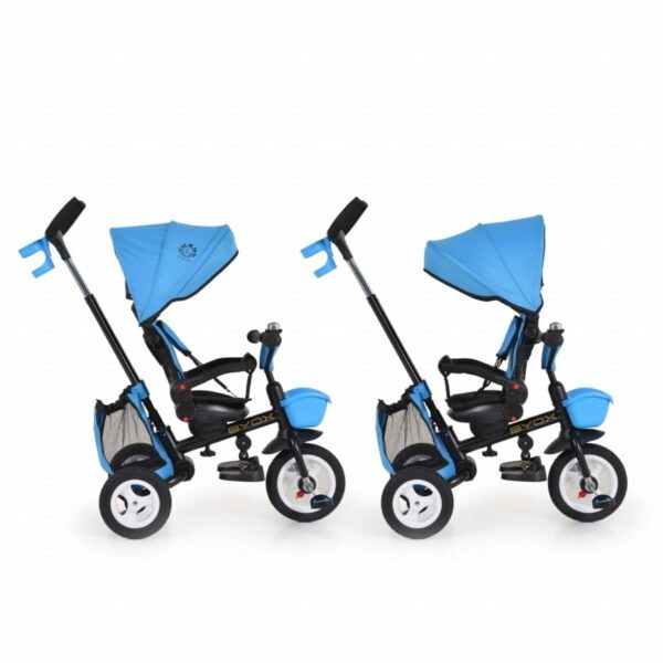 Τρίκυκλο Ποδηλατάκι Byox Flexy Lux Blue - Image 3