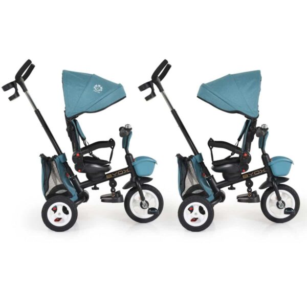 Τρίκυκλο Ποδηλατάκι Byox Flexy Lux Turquoise - Image 2
