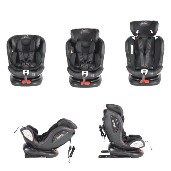 Κάθισμα Αυτοκινήτου Cangaroo Motion Isofix 0-36kg Black - Image 3