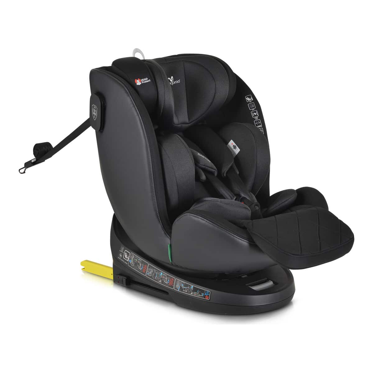 Κάθισμα Αυτοκινήτου 40-150εκ Cangaroo Castor i-Size Black