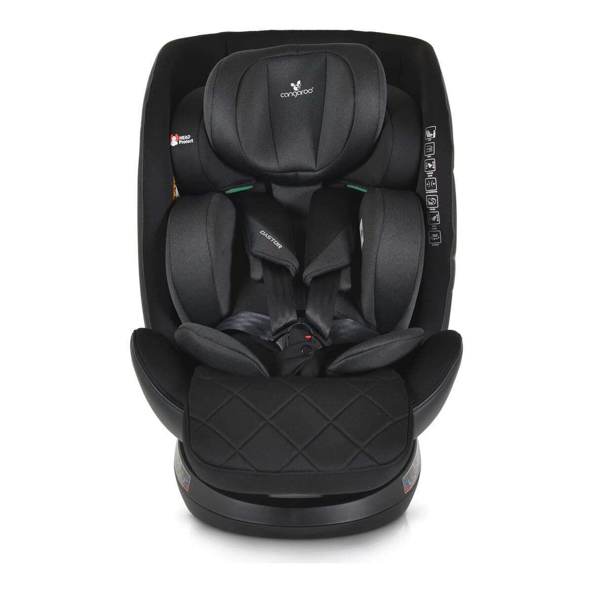 Κάθισμα Αυτοκινήτου 40-150εκ Cangaroo Castor i-Size Black - Image 2