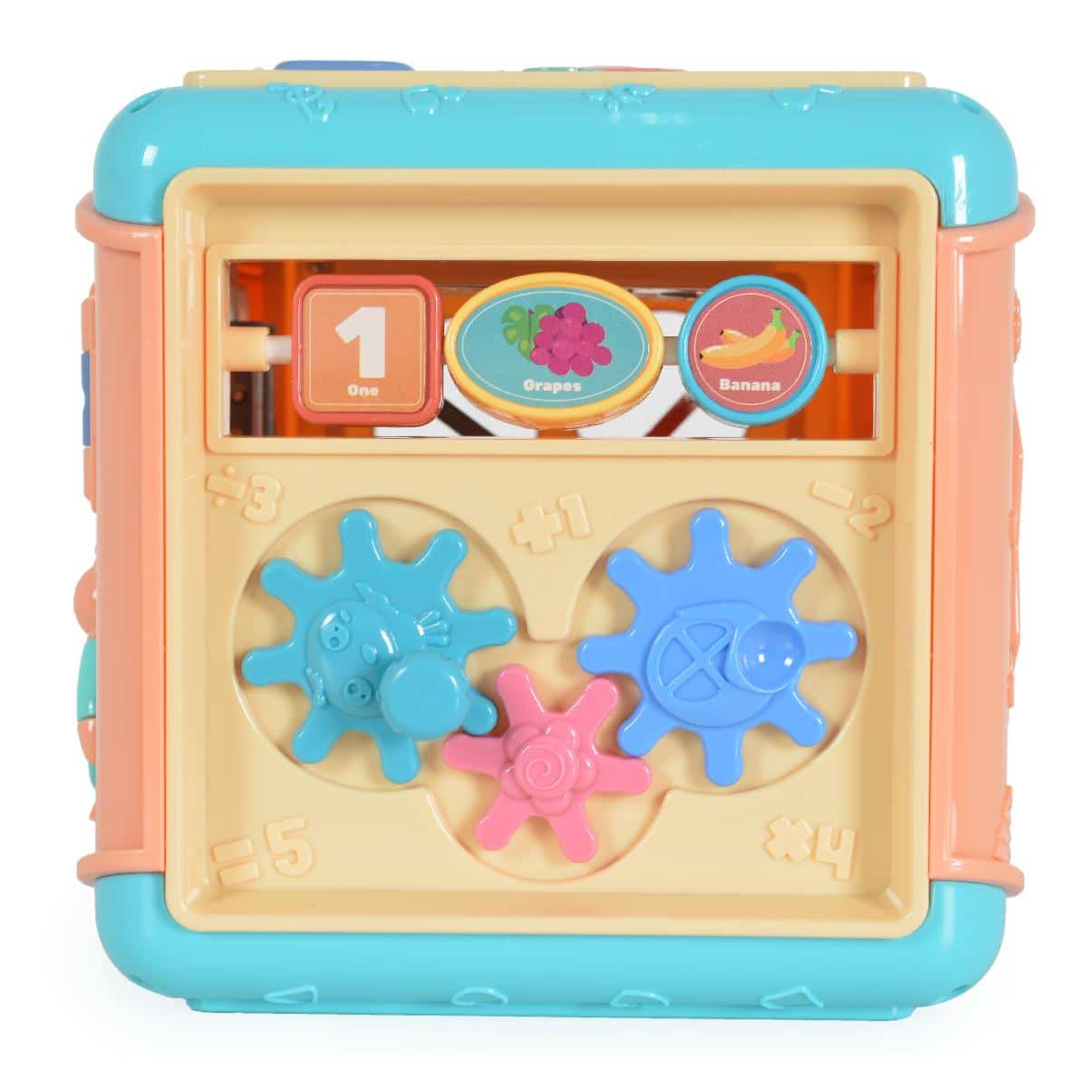 Εκπαιδευτικός Κύβος Moni Toys Blue - Image 3