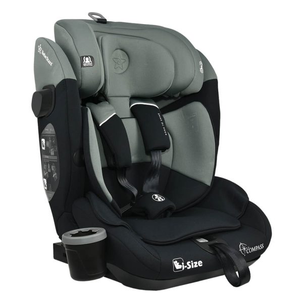 Κάθισμα Αυτοκινήτου 76-150εκ Bebe Stars Compass Isofix i-Size Olive