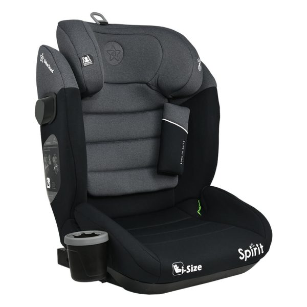 Κάθισμα Αυτοκινήτου 100-150εκ Bebe Stars Spirit Isofix i-Size Steel Grey