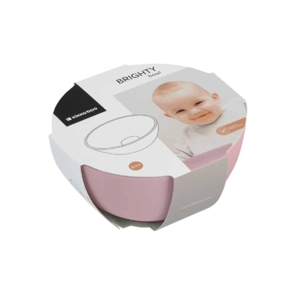 Μπωλ φαγητού Kikka Boo Brighty Pink - Image 2
