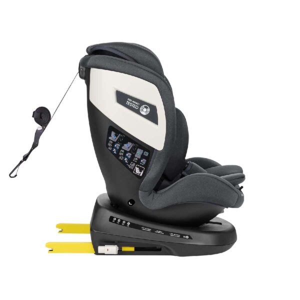 Κάθισμα Αυτοκινήτου 40-150εκ Kikka Boo i-Cruise i-Size Dark Grey - Image 9
