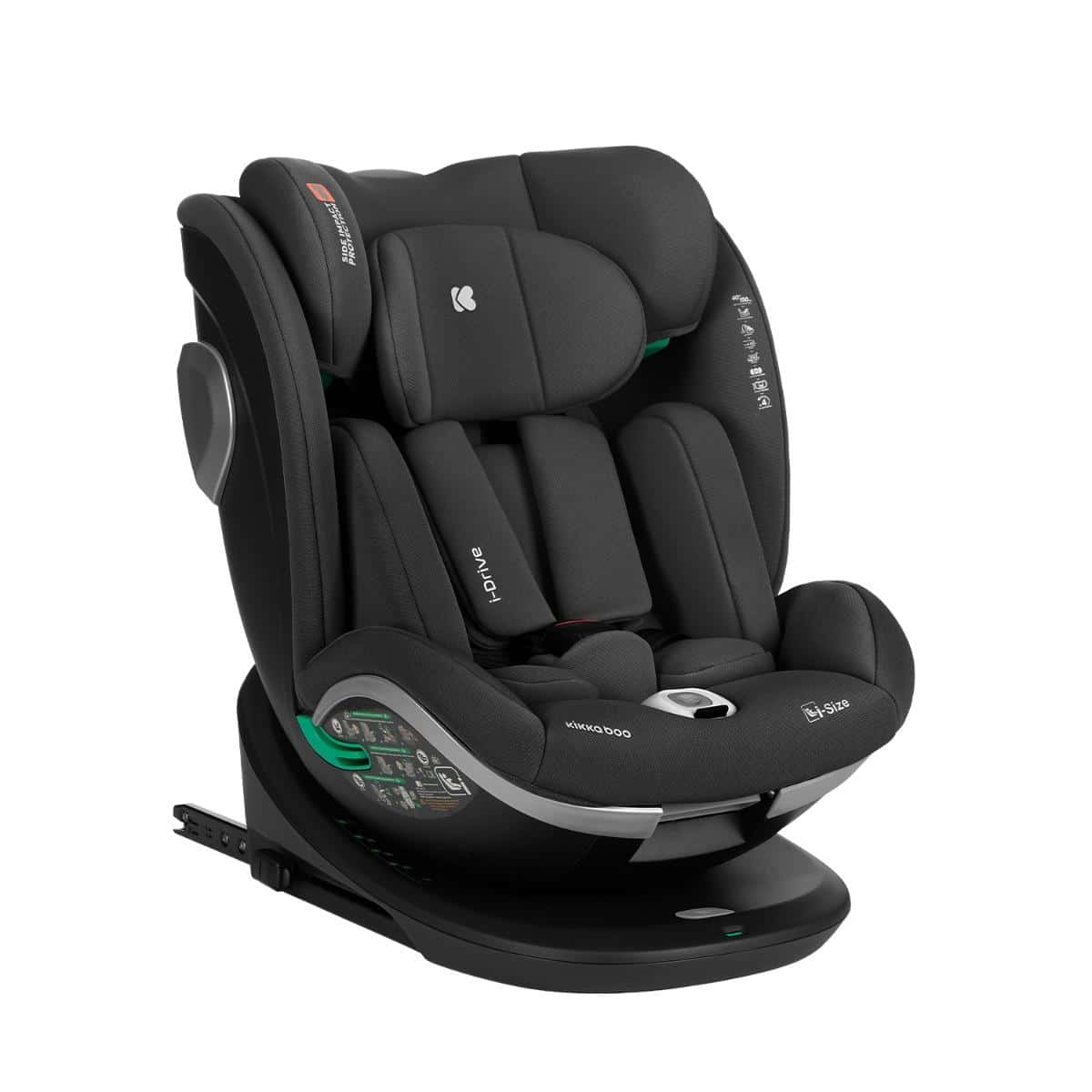 Κάθισμα Αυτοκινήτου 40-150εκ Kikka Boo i-Drive i-Size Black