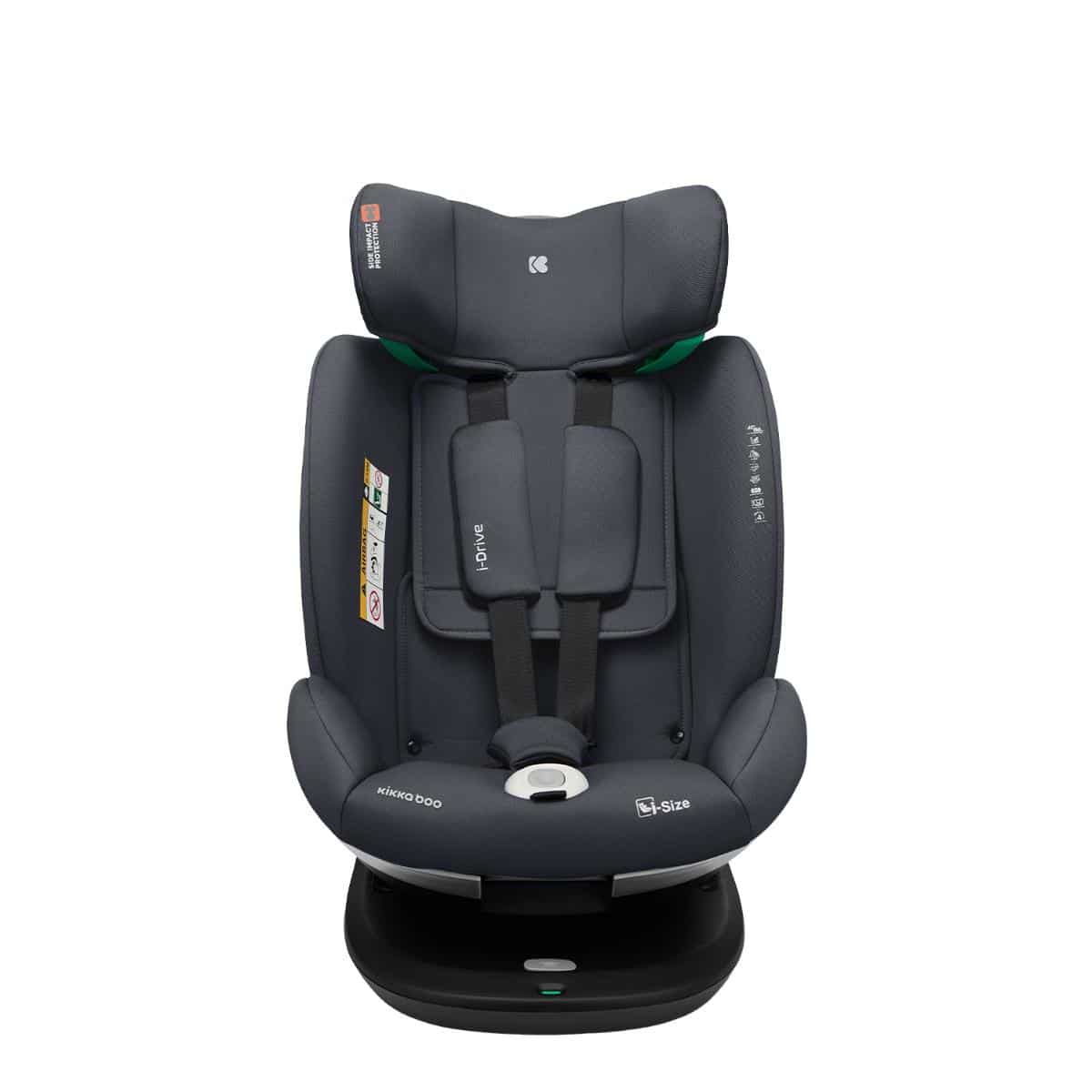 Κάθισμα Αυτοκινήτου 40-150εκ Kikka Boo i-Drive i-Size Dark Grey - Image 3
