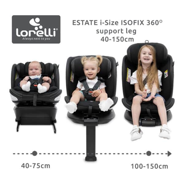 Κάθισμα Αυτοκινήτου 40-150εκ Lorelli Estate Isofix i-Size Beige - Image 8