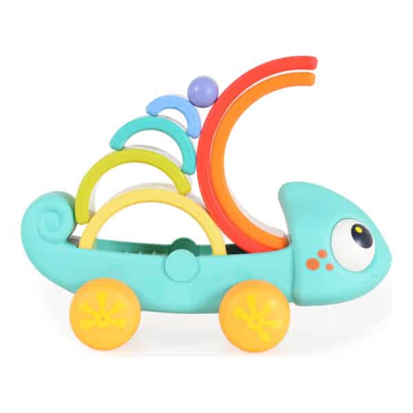 Alternative view of Παιχνίδι Στοίβαξης Hola Rainbow Chameleon HA795700
