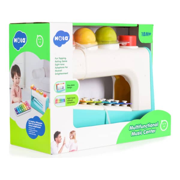 Βρεφικό Ξυλόφωνο Hola Multifunctional Music Center HE792700 - Image 3