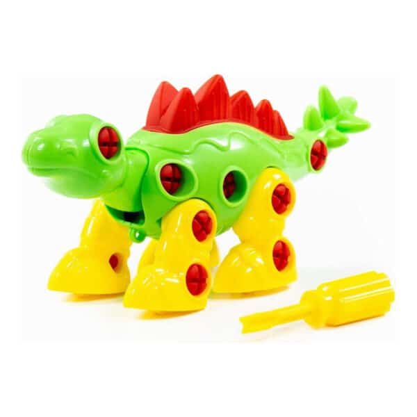 Εκπαιδευτικό Παιχνίδι σε Κουτί Polesie Take-Apart Stegosaur 76793