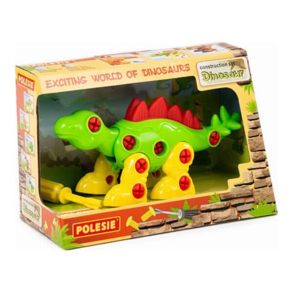 Εκπαιδευτικό Παιχνίδι σε Κουτί Polesie Take-Apart Stegosaur 76793 - Image 3