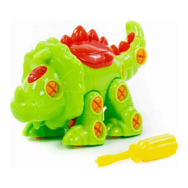 Εκπαιδευτικό Παιχνίδι σε Κουτί Polesie Take-Apart Triceratops 76816