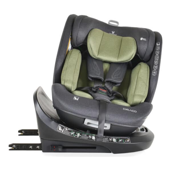 Κάθισμα Αυτοκινήτου 40-150εκ Cangaroo Draco i-Size Olive Green - Image 3