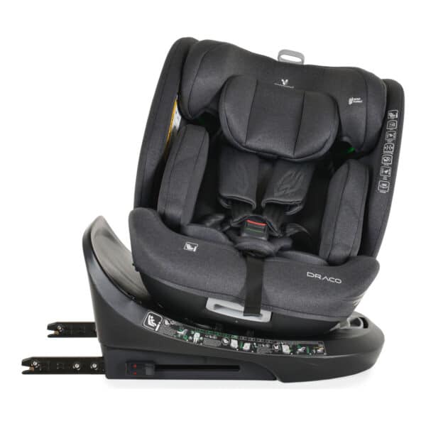 Κάθισμα Αυτοκινήτου 40-150εκ Cangaroo Draco i-Size Black - Image 2