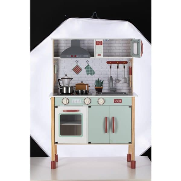 Ξύλινη Παιδική Κουζίνα με Αξεσουάρ FreeOn Mini Chef Free2Play