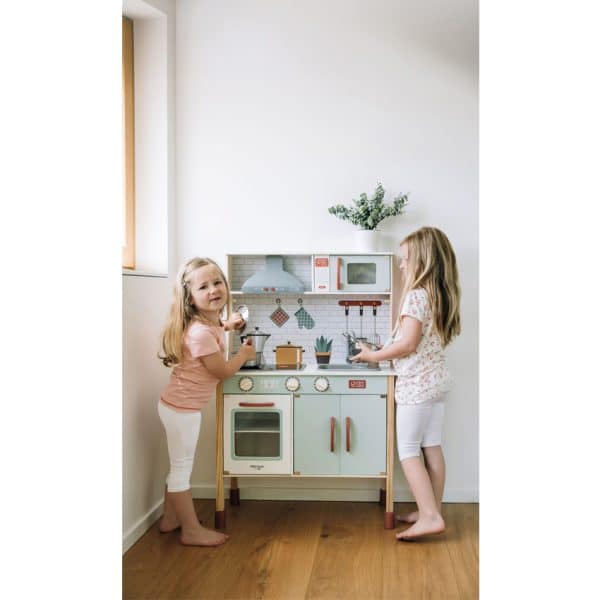 Ξύλινη Παιδική Κουζίνα με Αξεσουάρ FreeOn Mini Chef Free2Play