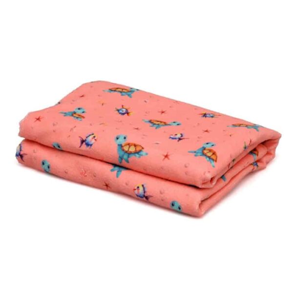 Πετσέτα Παραλίας 75x150εκ Kiokids Microfiber Tortuga Ροζ