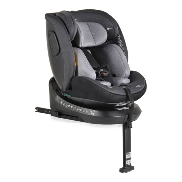 Κάθισμα Αυτοκινήτου 40-150εκ 360° Cangaroo Hoku Olive Grey