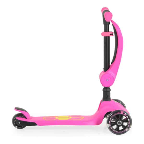 Παιδικό Τρίτροχο Πατίνι 2 σε 1 με κάθισμα Byox Lamborghini Pink - Image 3