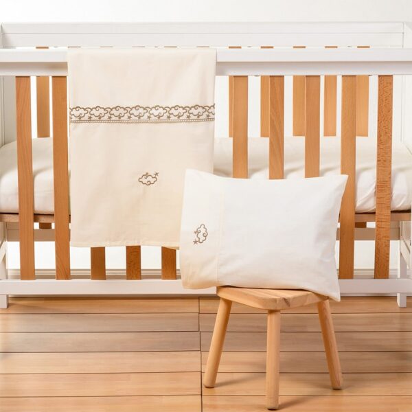 Σετ Σεντόνια 3τμχ 70x140εκ ABO Cloud Beige
