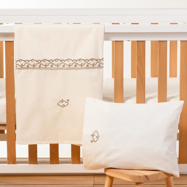 Σετ Σεντόνια 3τμχ 70x140εκ ABO Cloud Beige