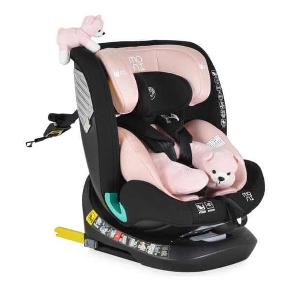 Κάθισμα Αυτοκινήτου 40-150εκ Moni Serengeti i-Size 360° Gently Pink