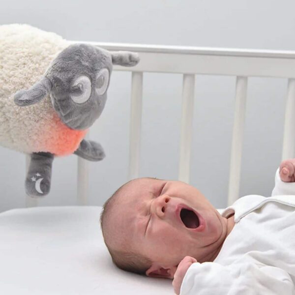 Προβατάκι με αισθητήρα κλάματος και φως Ewan the Sheep Γκρι