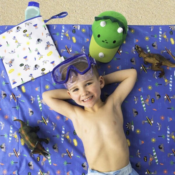 Πετσέτα Παραλίας Backpack FlapJackKids Dino