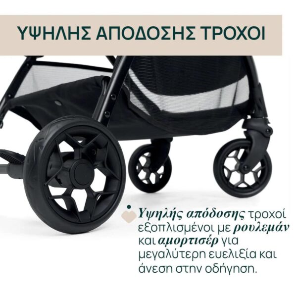 Καρότσι Βόλτας Με Αυτόματο Κλείσιμο Chicco Glee Playful Black
